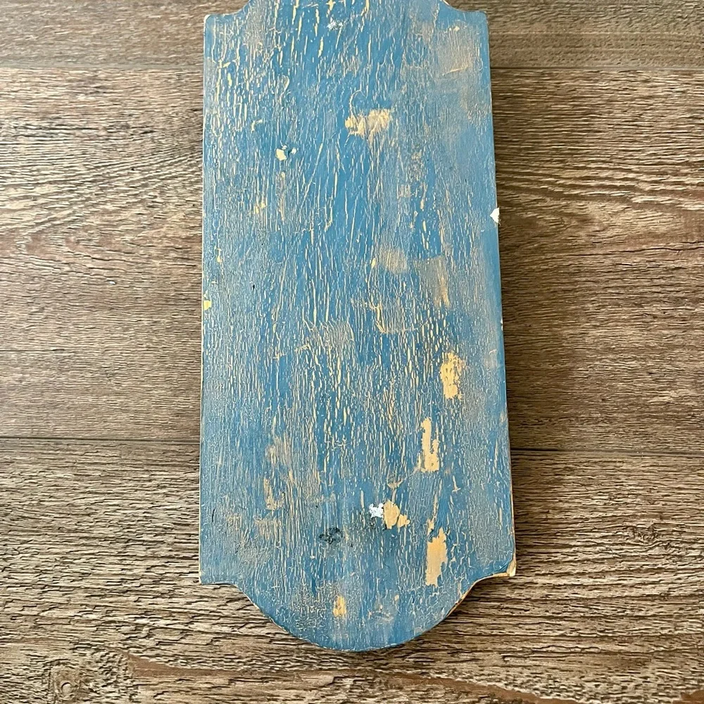 Vintage Blue Wall Mounted Bottle Opener